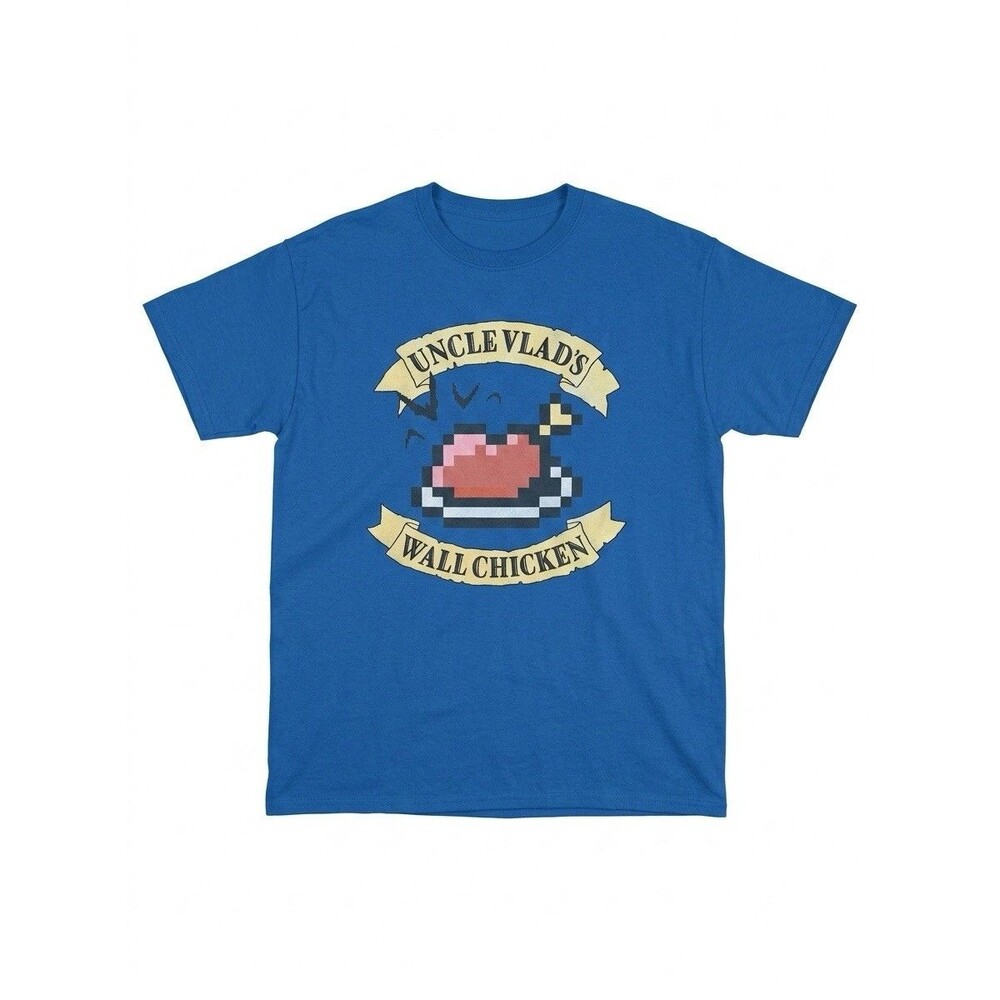 Lootgaming Uncle Vlads Wall Chicken T-Shirt Size Large Blue -057